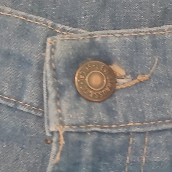 VINTAGE 80s LEVIS JEANS ORANGE TAB A SKOSH MORE COMFORT JEANS 38x32 - Picture 3 of 9